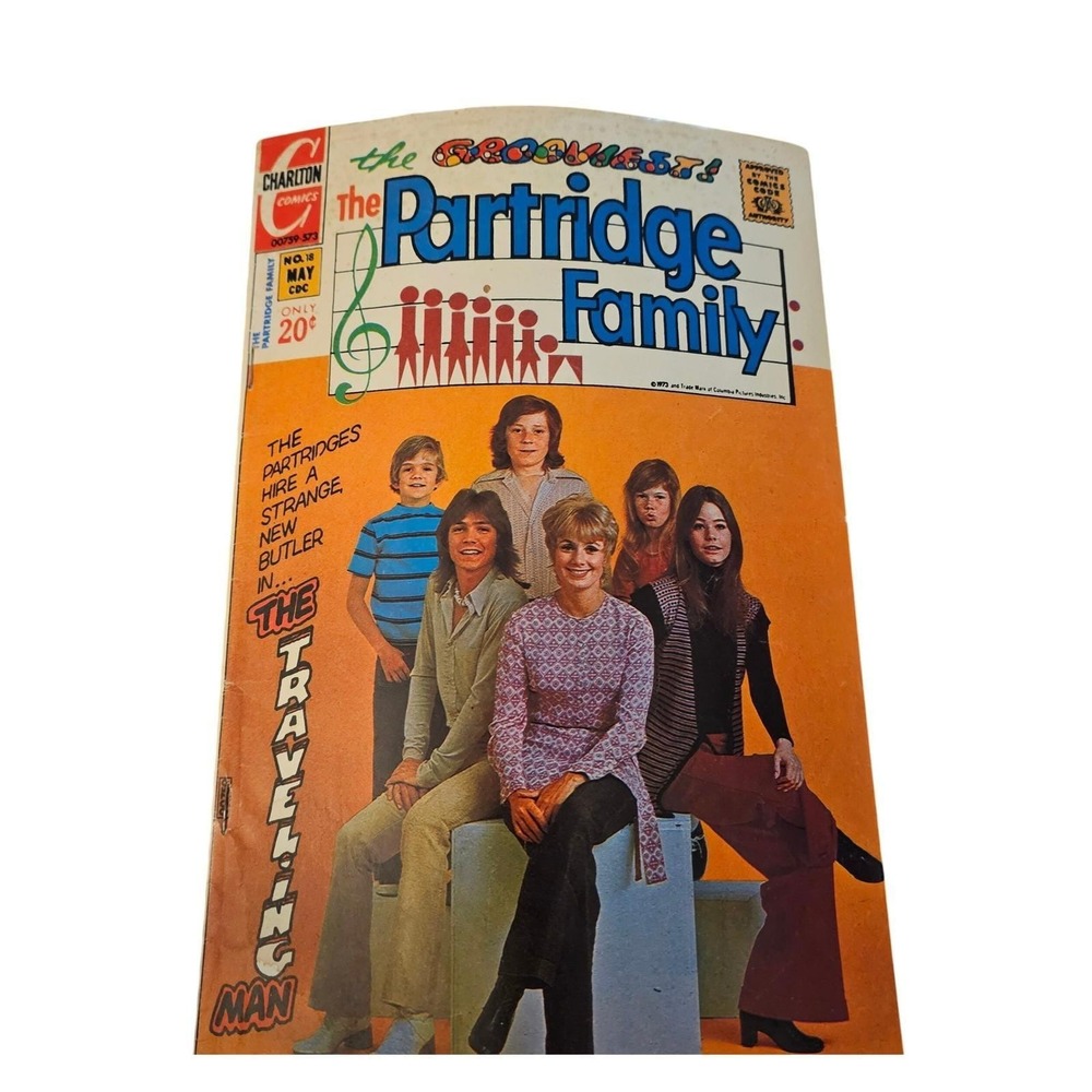 Vintage‎ Charlton Comics The Partridge Family Comic Book The Traveling Man 1973